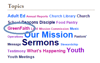 WordCloudGreenFaith