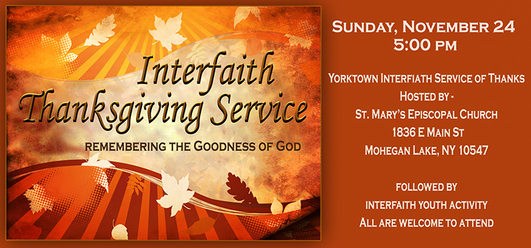 Interfaith Thanksgiving 2019 Graphic – First Presbyterian Church of ...